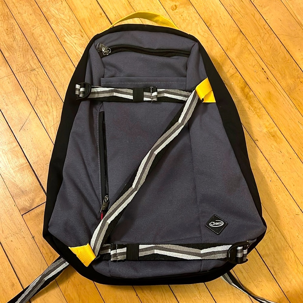 Chaco backpack with laptop sleeve- never used!